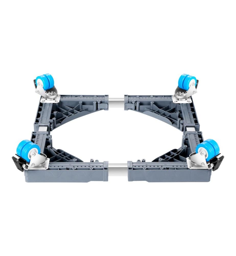 Waschmaschinen-Untergestell Zaberfeld 4 Rollen max. 300kg Grau