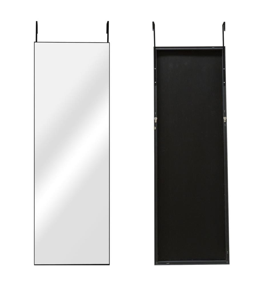 Türspiegel Lesina 120x40 cm Schwarz