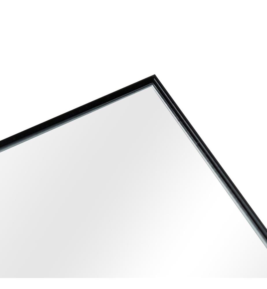 Türspiegel Lesina 120x40 cm Schwarz