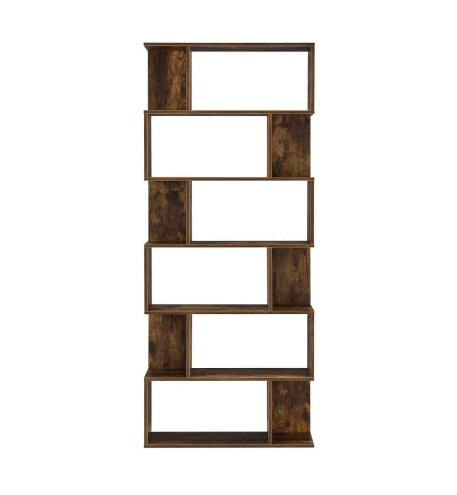 Bücherregal Borrby 192x80x24 cm Walnussoptik