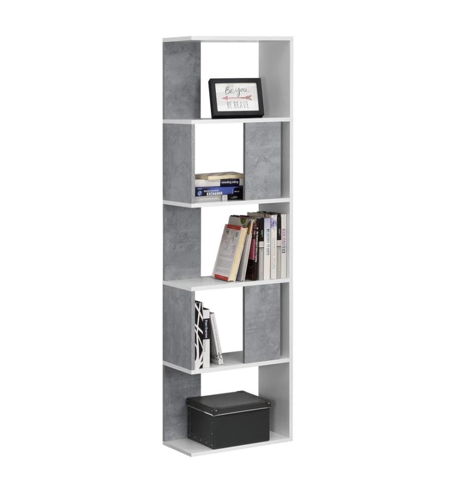 Bücherregal Aneby 159x45x24 cm mit 5 Ablageflächen