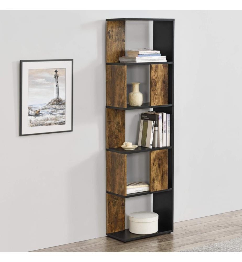 Bücherregal Aneby 159x45x24 cm mit 5 Ablageflächen