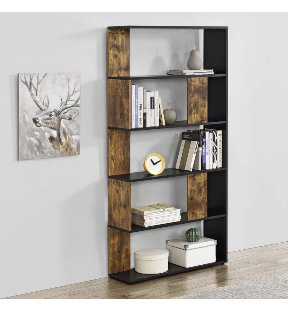 Bücherregal Aneby 159x80x24 cm mit 5 Ablageflächen