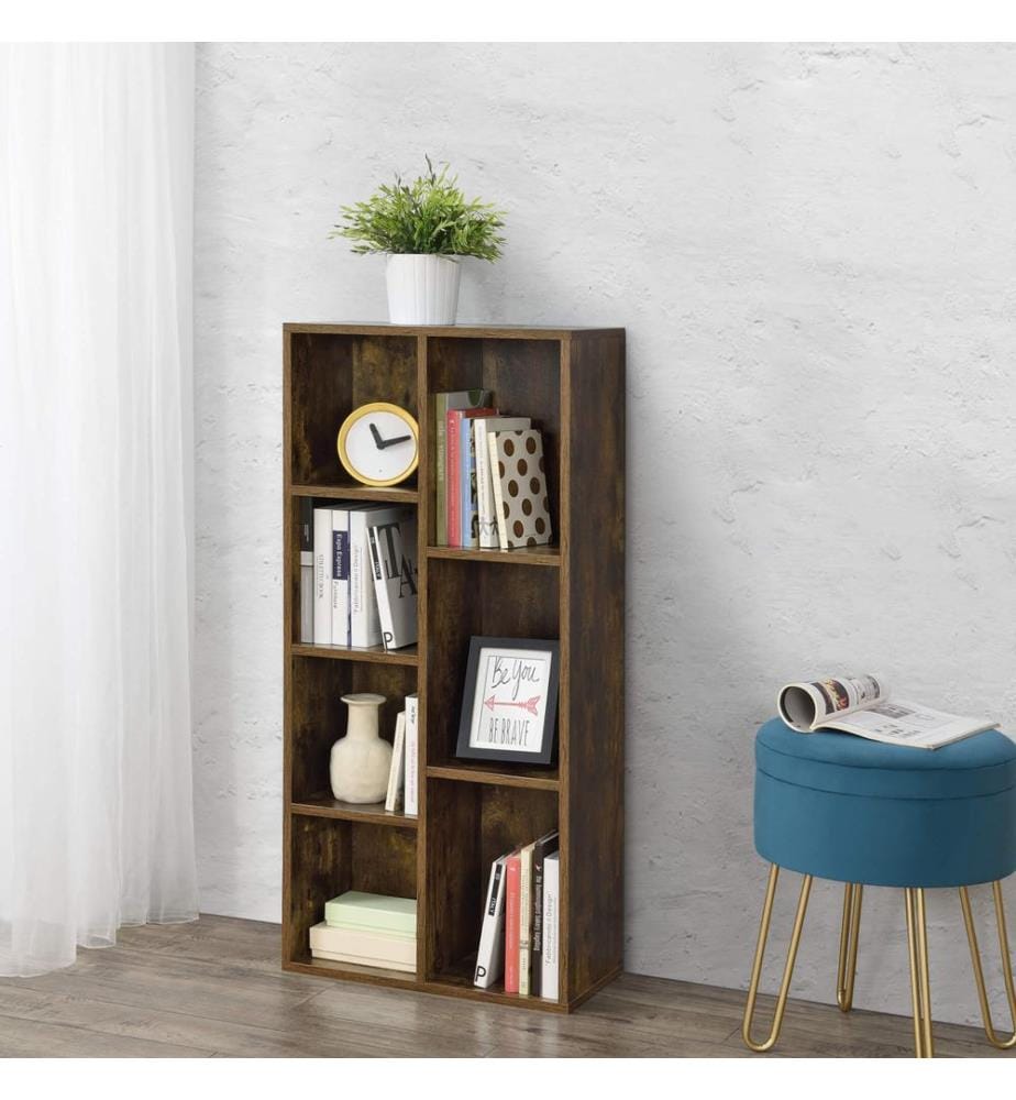 Bücherregal Nossebro Dunkler Holzton