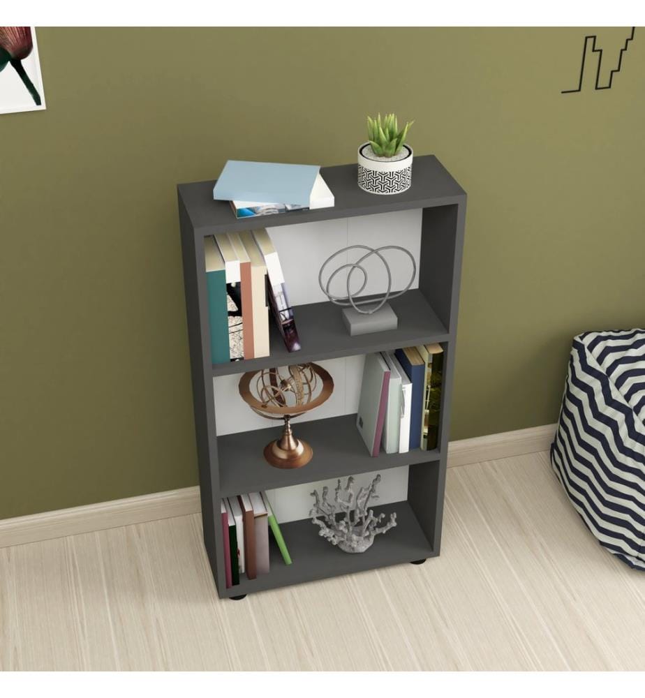 Bücherregal Vara 106x55x20 cm Anthrazit