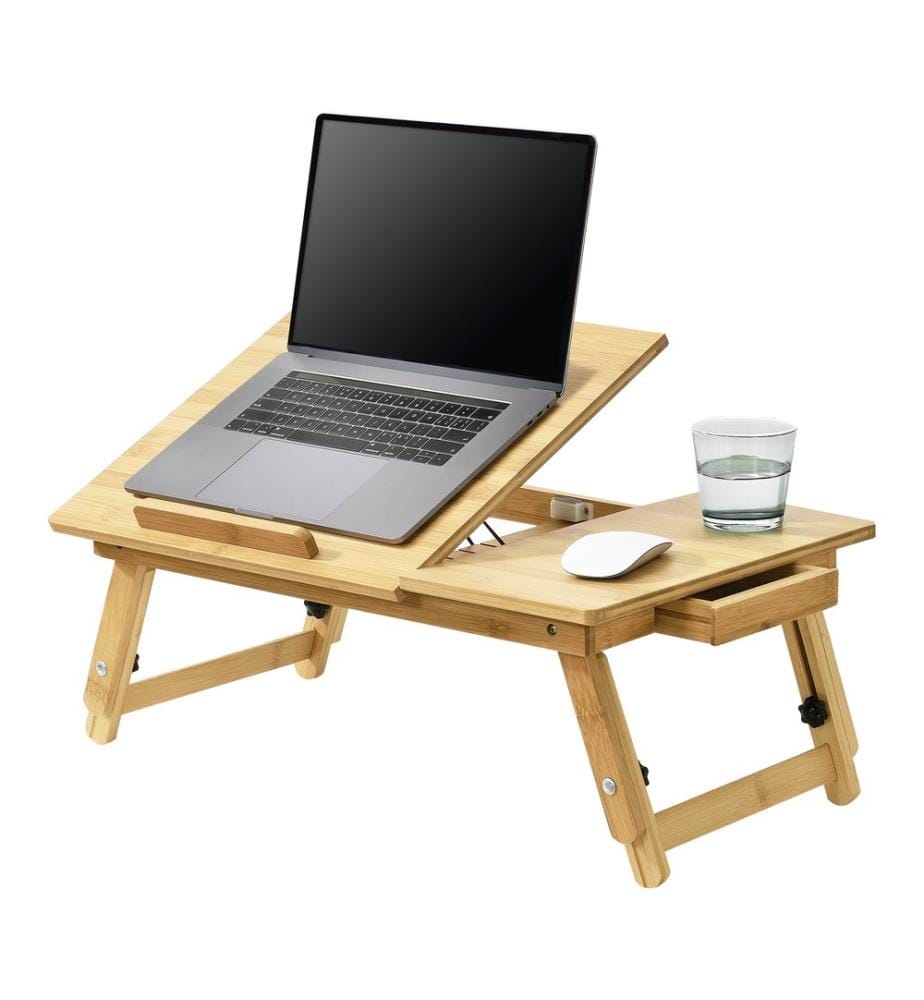 Bambus Laptoptisch Trysil 55x35x28 cm
