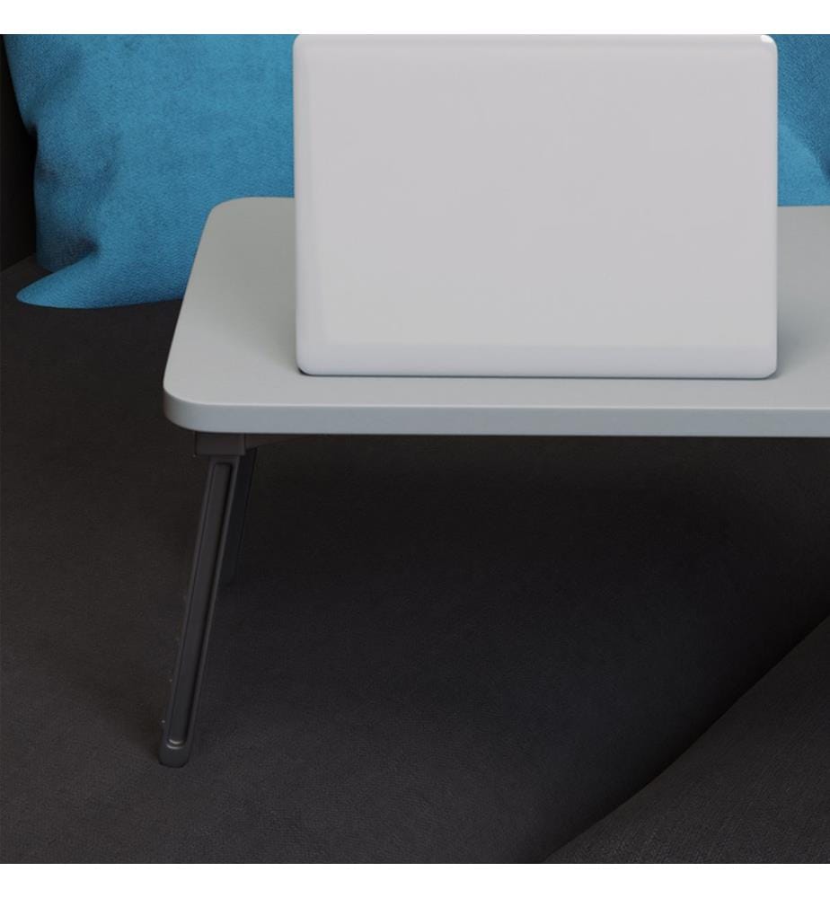 Laptoptisch Holbæk 24x59x35 cm Grau