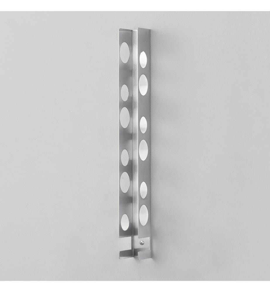 Weinregal Pfalz 55x5x7 cm für 6 Flaschen Edelstahl