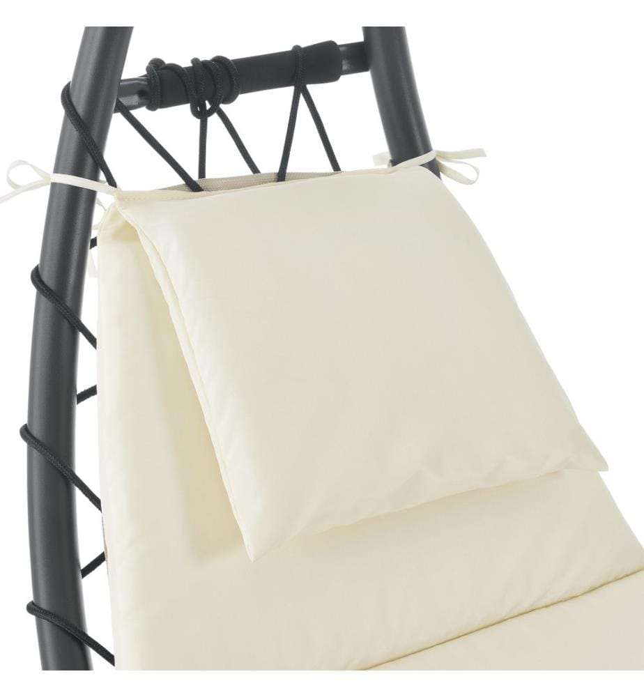 Schaukelliege Lamia mit Dach 160 kg Beige