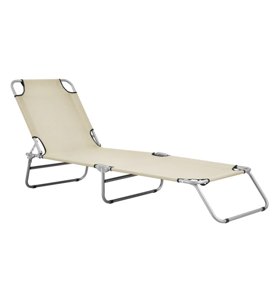 Lettino prendisole Carcao Beige