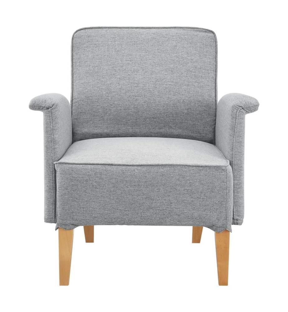 Poltrona imbottita Diespeck grigio chiaro