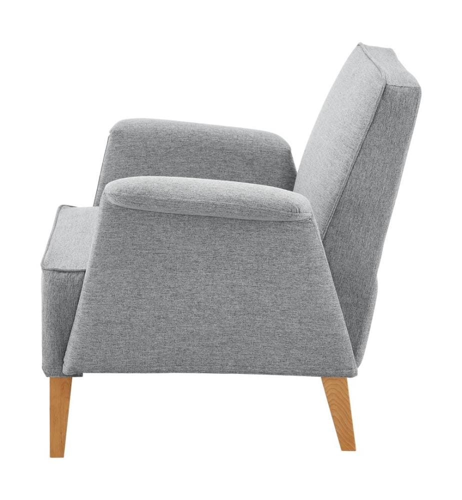 Poltrona imbottita Diespeck grigio chiaro
