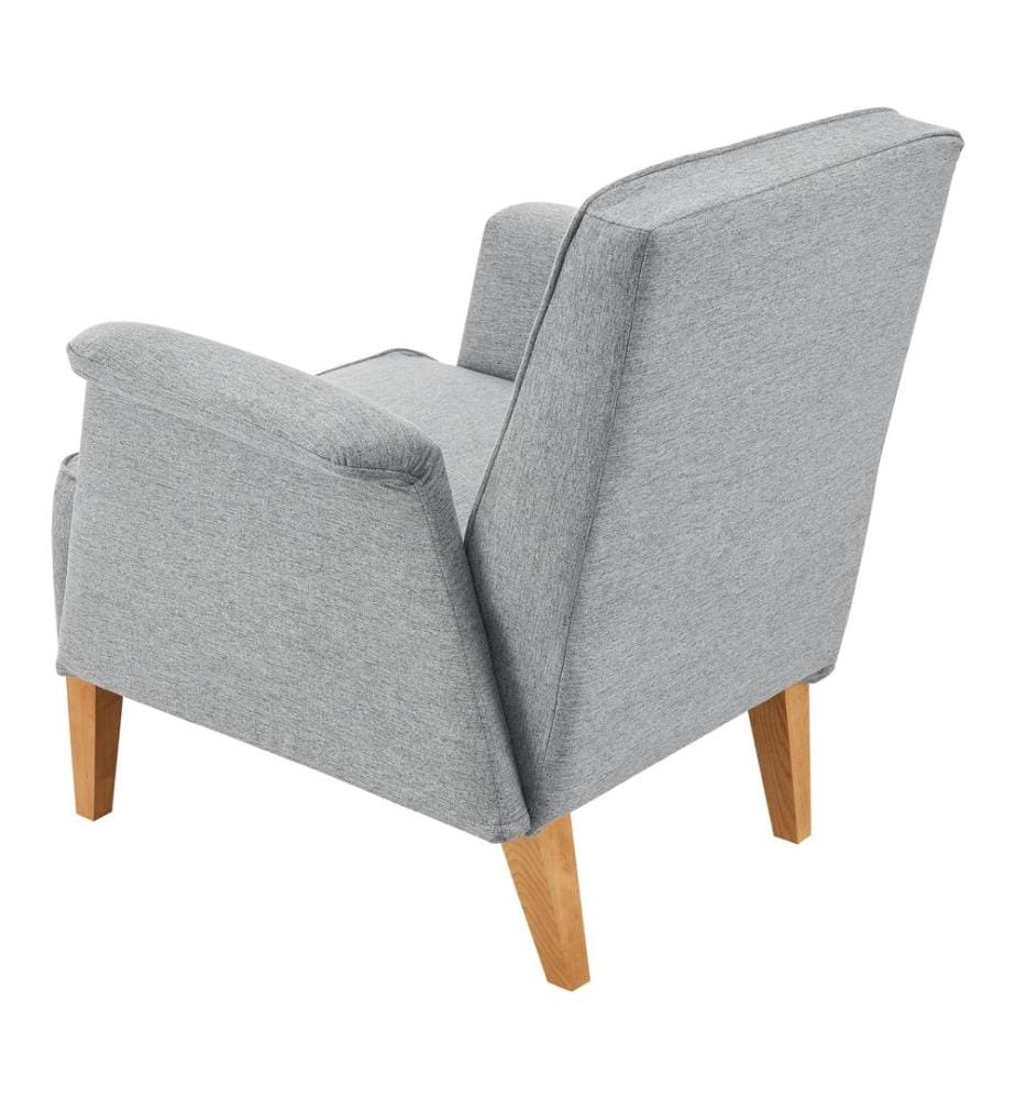 Poltrona imbottita Diespeck grigio chiaro