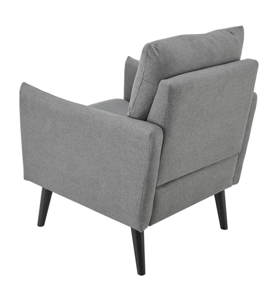 Fauteuil rembourré Eitting gris