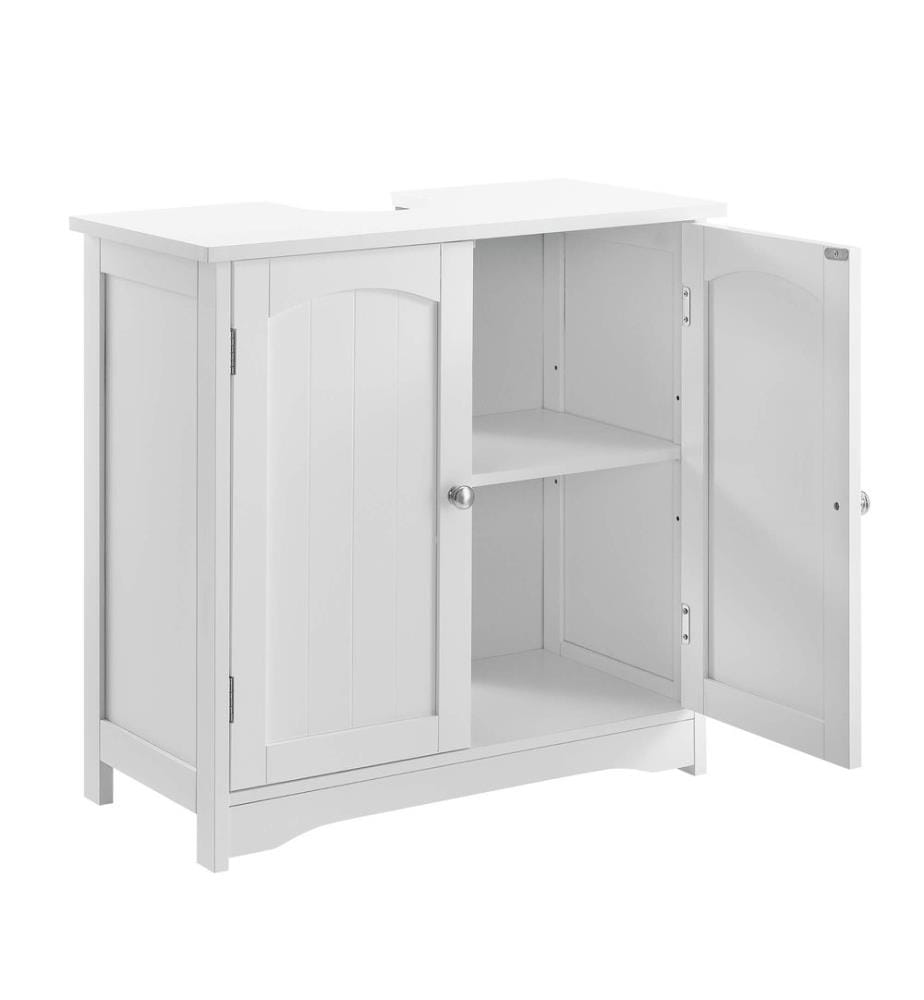 Waschbeckenunterschrank Weiss 60x60x30 cm