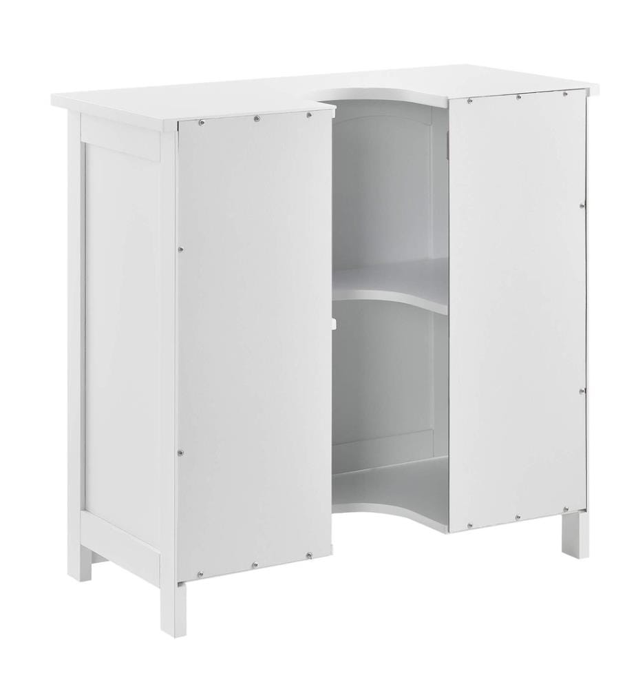 Waschbeckenunterschrank Weiss 60x60x30 cm