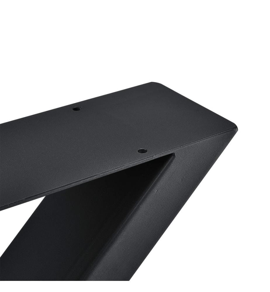 Tischbeine Metall 2er-Set Tischgestell Tischkufen 59x72 cm
