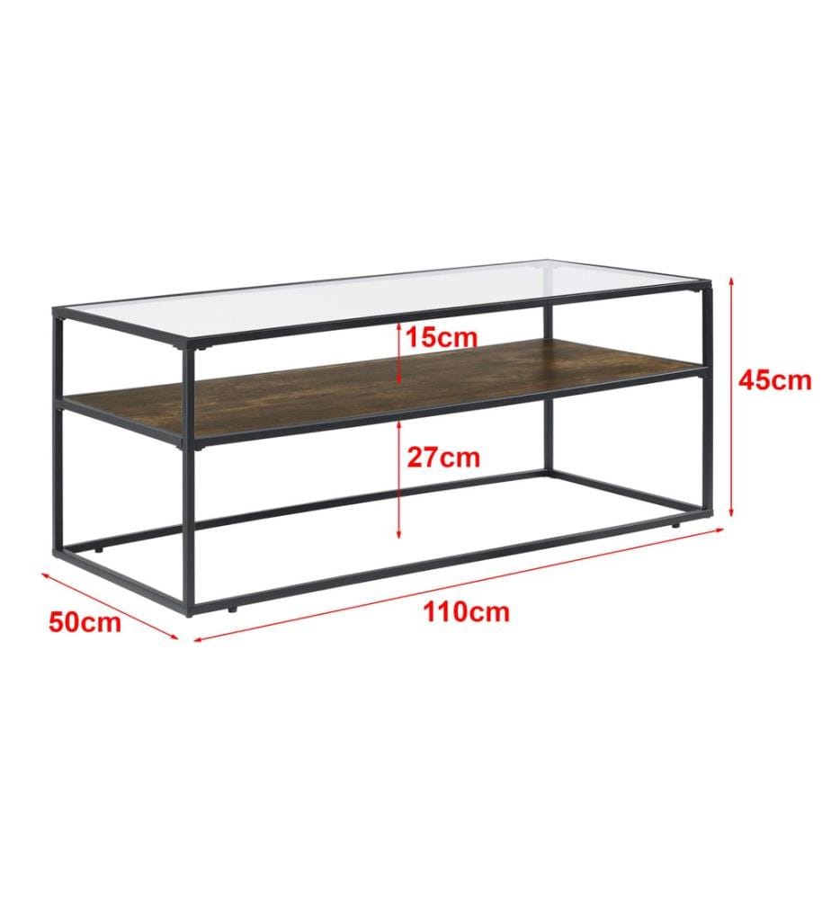 Table basse Söderköping 45 x 110 x 50 cm