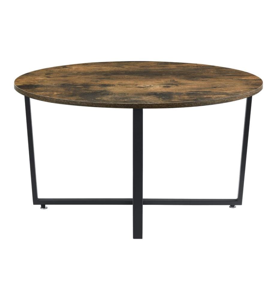 Table basse Vadstena 45 x 80 cm, teinte bois foncé