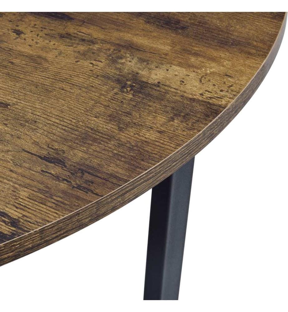 Table basse Vadstena 45 x 80 cm, teinte bois foncé
