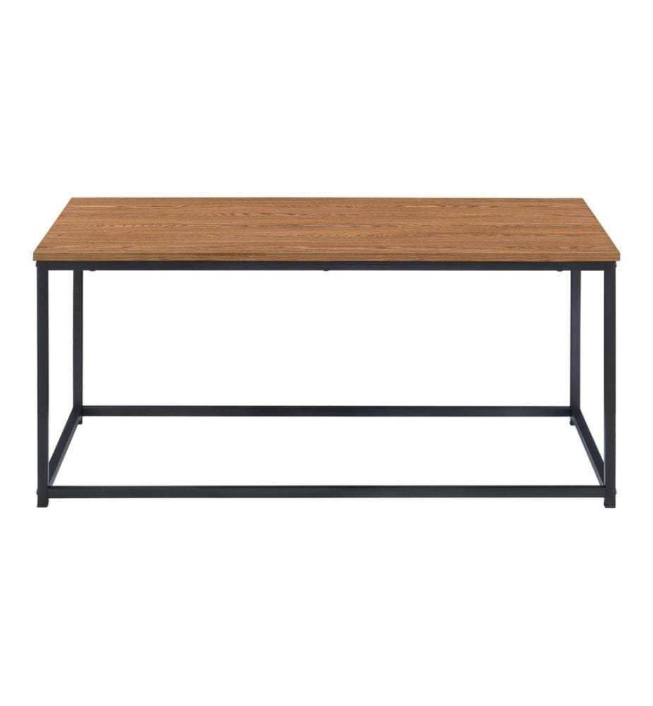 Table basse Esbjerg 100 x 55 x 45 cm, teinte bois foncé