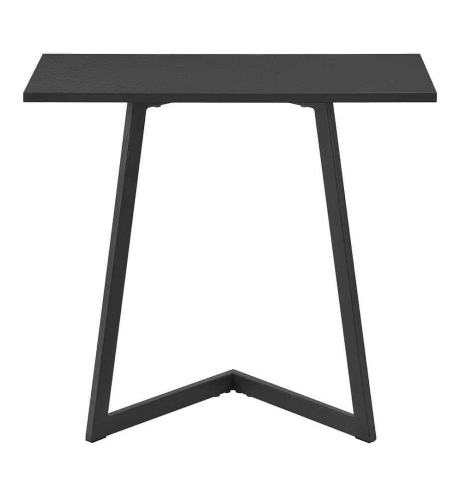 Beistelltisch Kalundborg 55x60x30 cm Schwarz