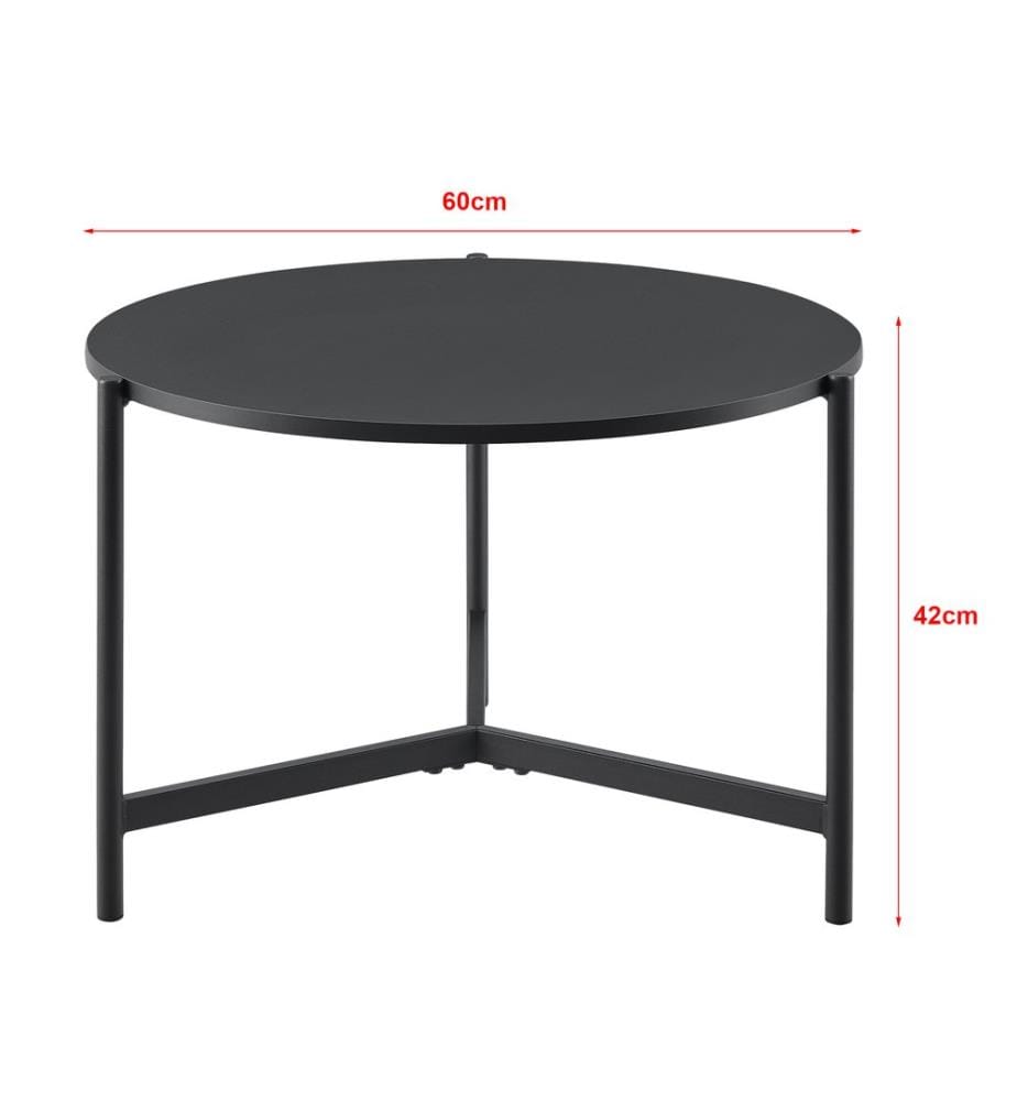 Table basse Køge noire