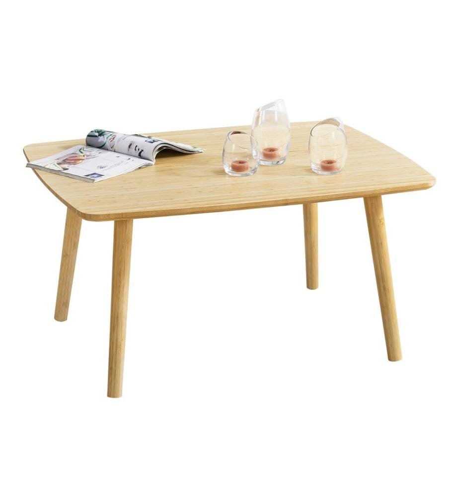 Couchtisch Nurmijärvi Bambus 40x80x60 cm
