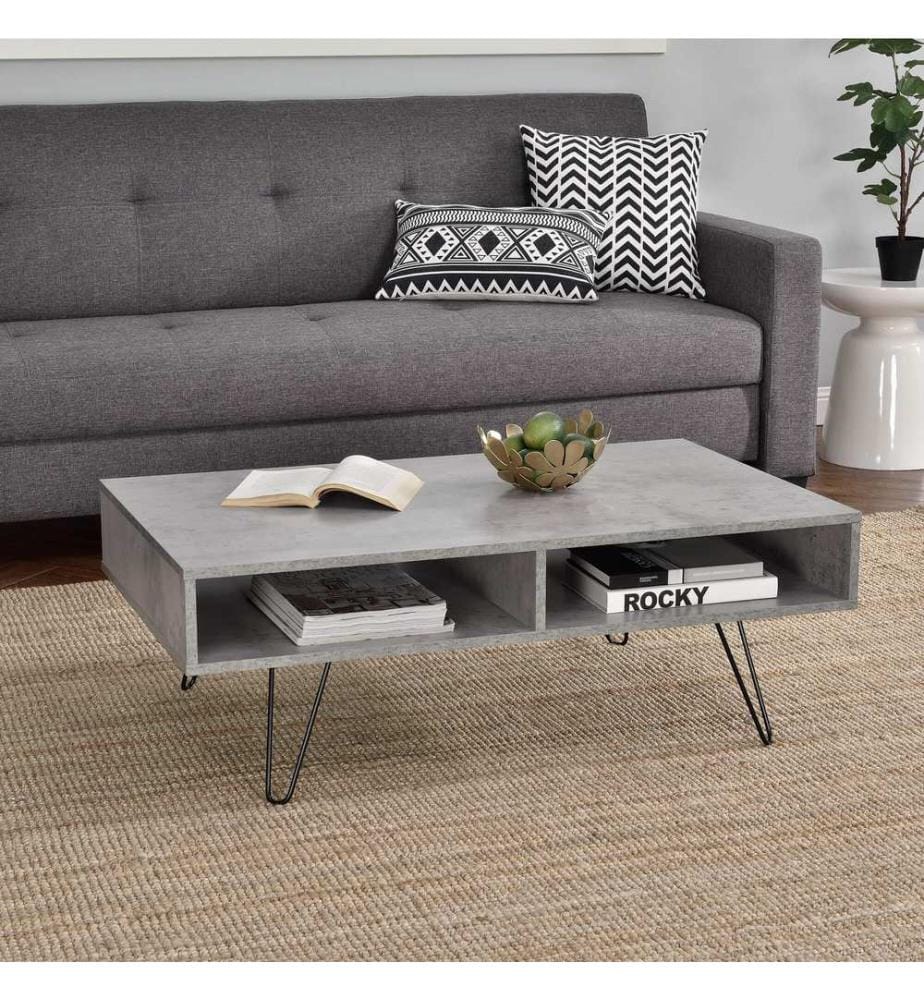 Couchtisch Moreno 110x60x35 cm Betonoptik