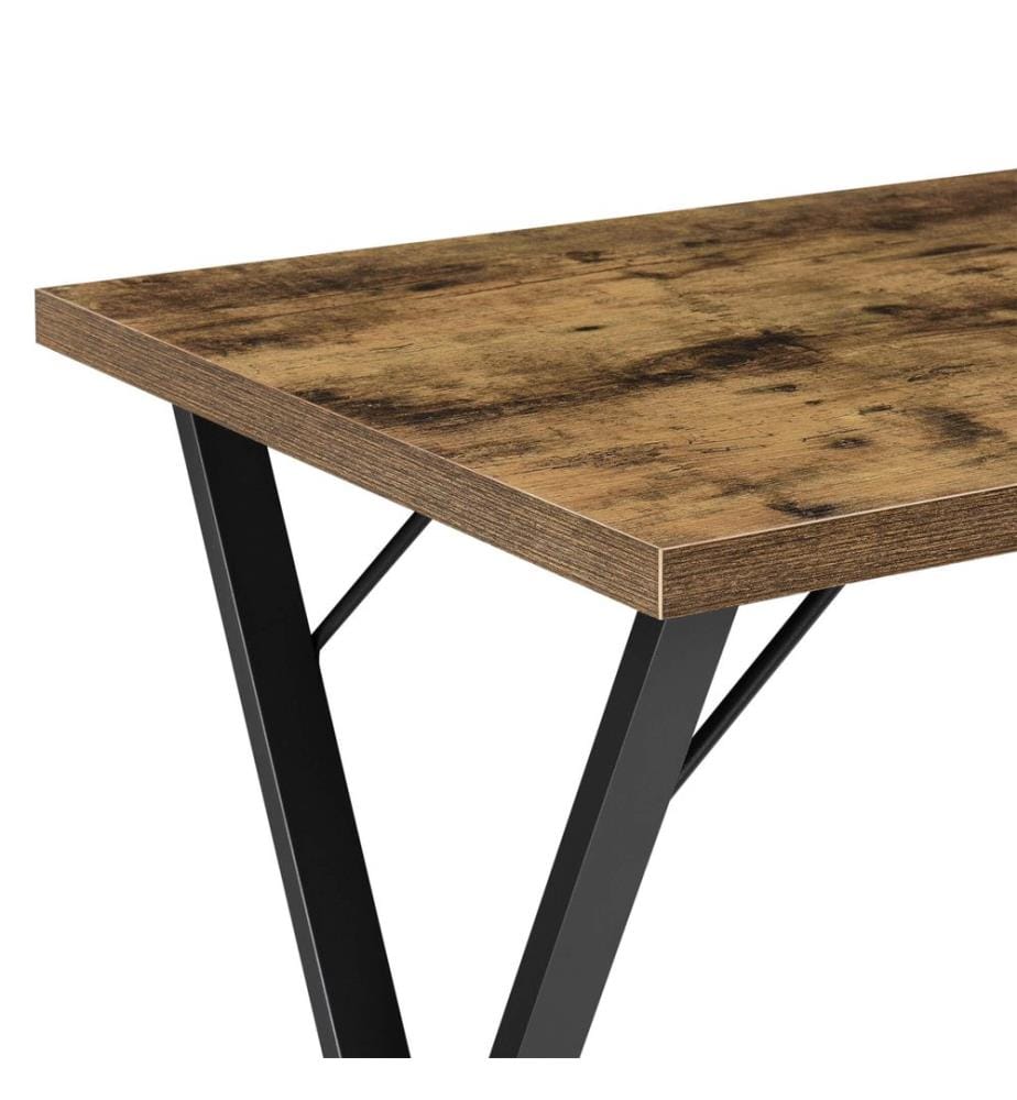Bartisch Arboga 120x60x105 cm Dunkler Holzton