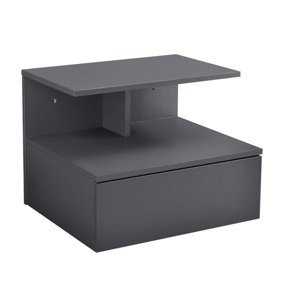 Nachttisch Amberg 40x35x31 cm Hängeregal mit Schublade