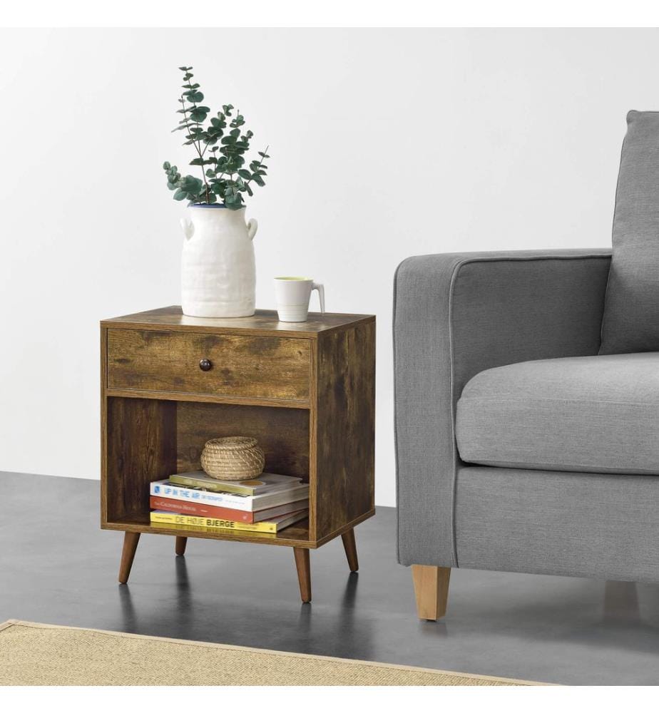 Nachttisch Beistelltisch Ronneby 58x50x40 cm mit Schublade