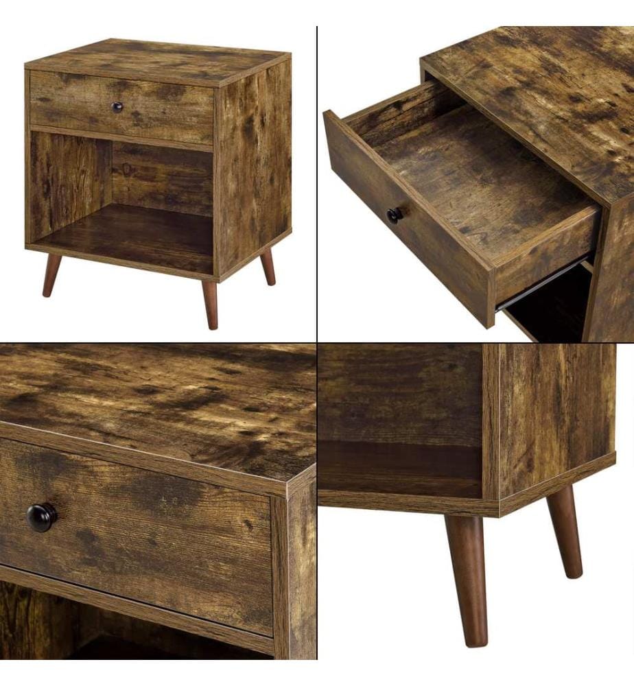 Nachttisch Beistelltisch Ronneby 58x50x40 cm mit Schublade