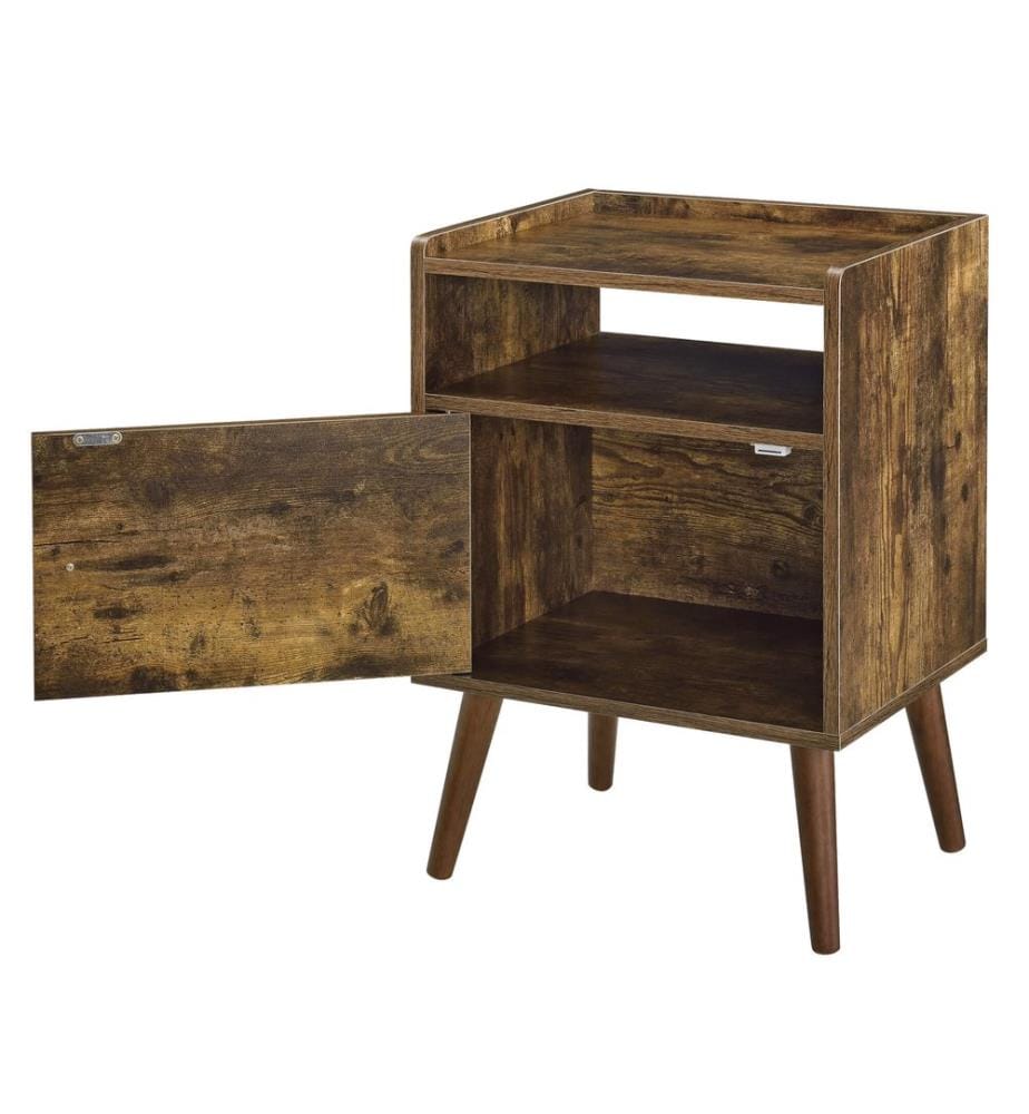 Nachttisch Beistelltisch Olofström 66x45x35 cm mit Schrankfach