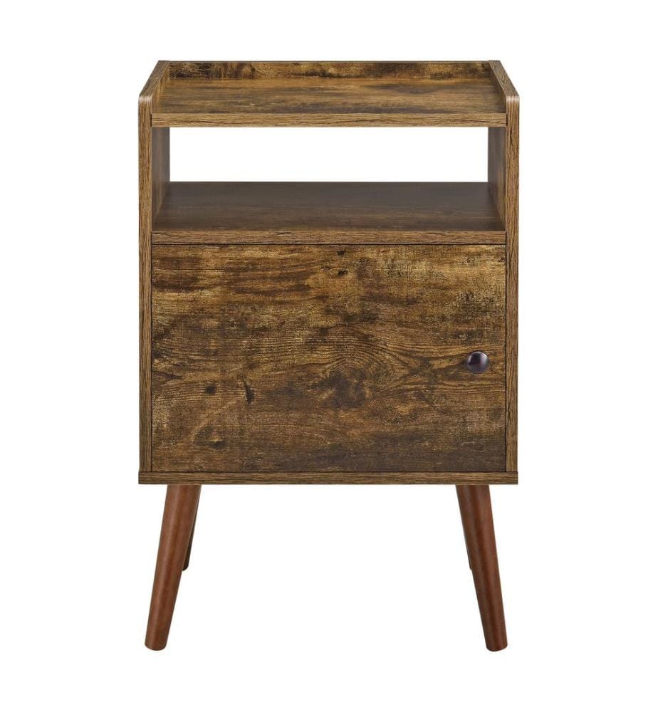 Nachttisch Beistelltisch Olofström 66x45x35 cm mit Schrankfach