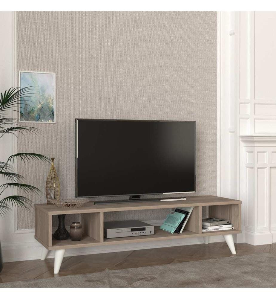 Fernsehtisch Sottunga 120x35x40 cm Cordoba-Eiche