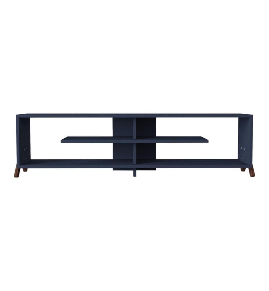 Meuble TV Perho 147,5 x 29,5 x 38,5 cm Bleu