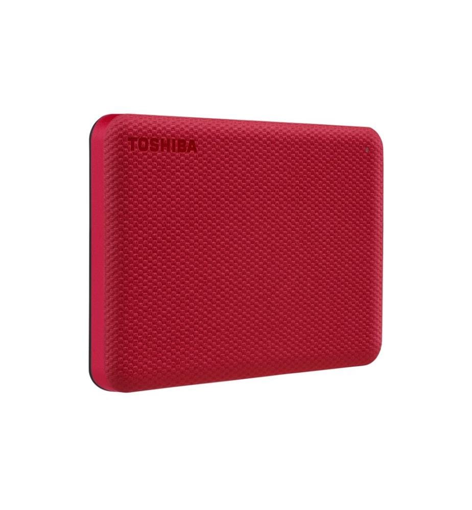 TOSHIBA - Disque dur externe Canvio Advance 4 TB, Rouge