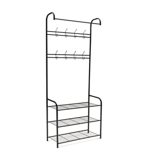 Pasadena Clothes Rack 71 x 31 x 186 cm - Black