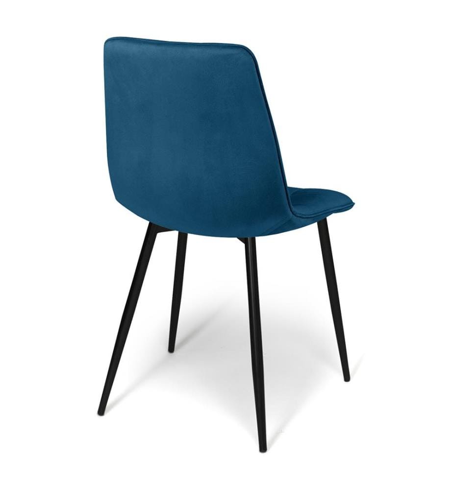 Set of 6 Linda Chairs 46 x 55 x 88 cm - Multicolor