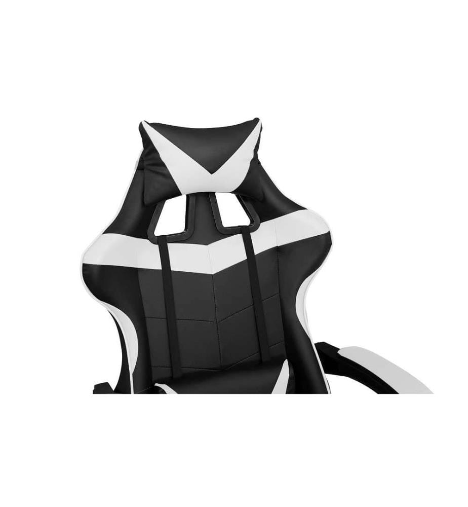 Office Chair 63 x 62 x 114-124 cm - Black & White