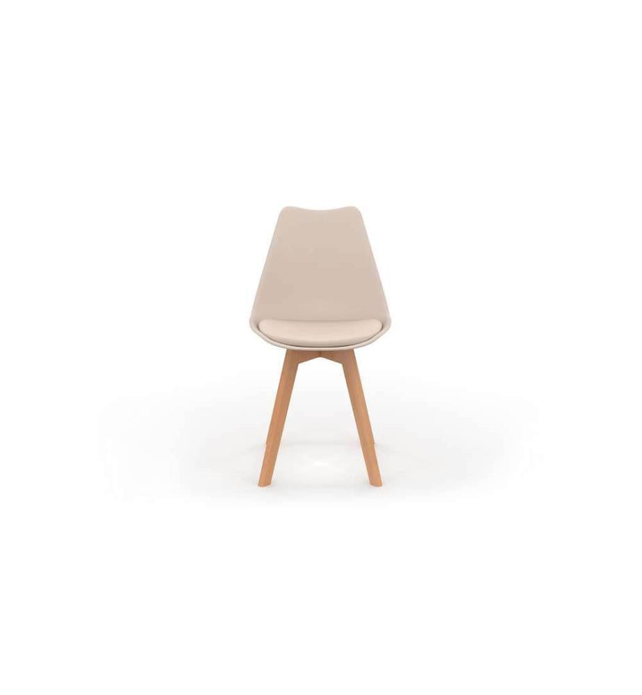 Set of 6 Nordia Chairs 46 x 51 x 79.5 cm - 3 Colours