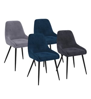 Set of 4 Olivia chairs - Multicolor