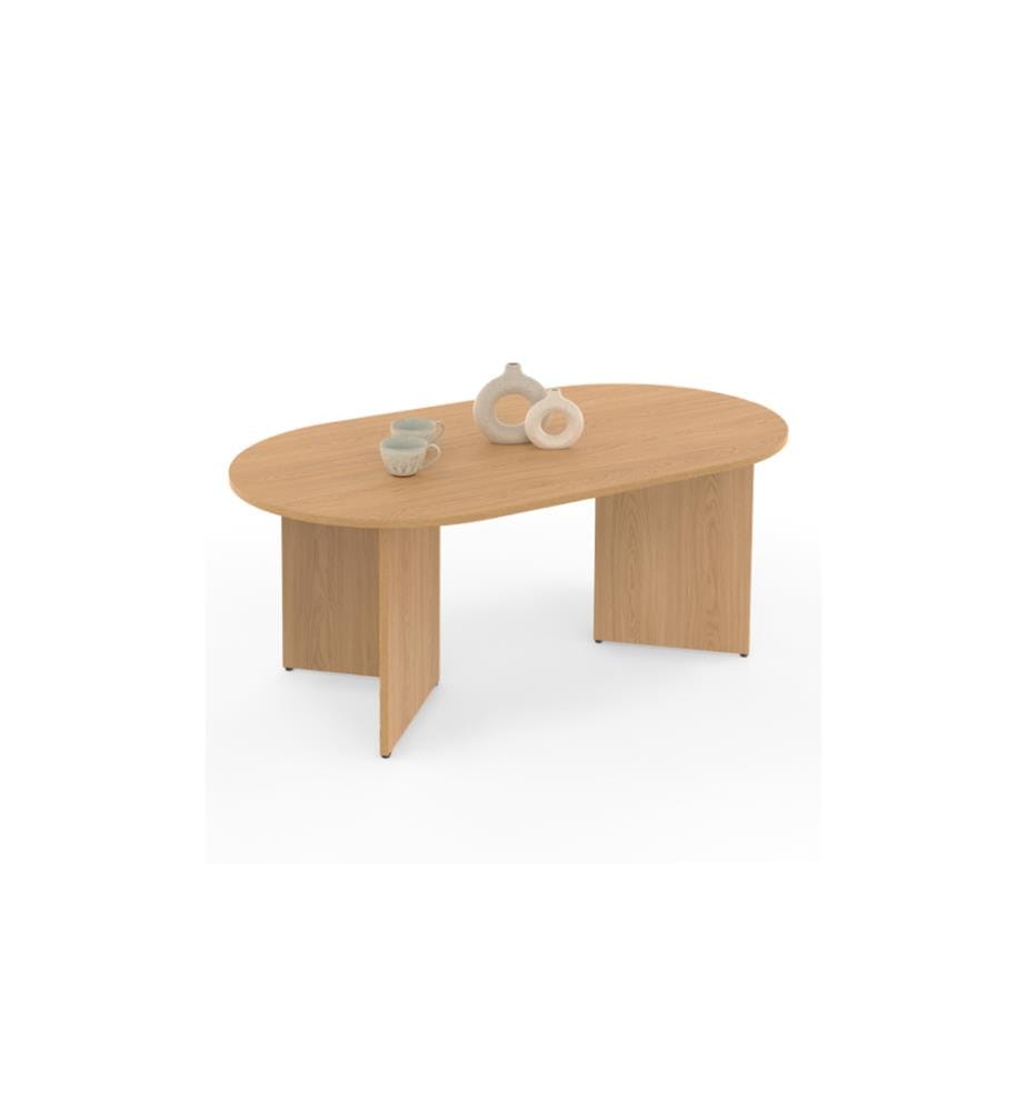 Gabin wood coffee table L110cm