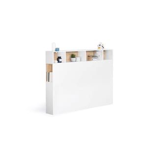 Tête De Lit Avec Rangements 145 x 20 x 120 cm - White