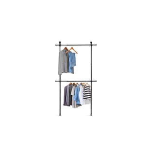 Telescopic closet - Black