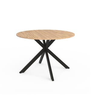 Soline Extendable Dining Table 110-150 cm - Black