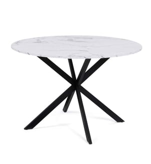 Soline Dining Table 110 cm - Black