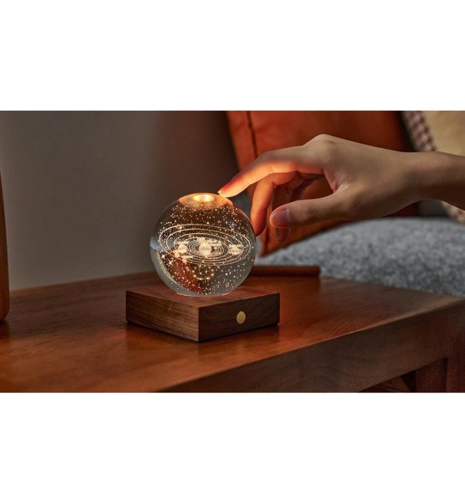 GINGKO - LED Stimmungslicht Amber Sonnensystem Braun