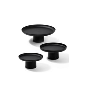 Wallxpert - Coupe déco 25.5/20.5/18.5 cm, 1 Pièce/s, Noir